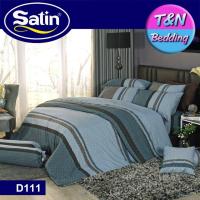 ราคา TeeBed Satin ชุดผ้าปู ผ้านวม 3 5 5 6 ฟุต ซาติน ลาย D111 Satin2017 (405211234)