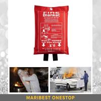 ราคา ผ้าห่มกันไฟ Fire Blanket เกรดงานเส้นใยแก้วซิลิก้าชนิดพิเศษ Fire Blankets Fiberglass Safety Fire Prevention 1 5x1 5 (15411309241)