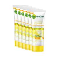 ราคา ส่งด่วน การ์นิเย่ ไลท์ คอมพลีท มัลติ แอ็คชั่น ไบรท์เทนนิ่ง โฟม ขนาด 15 มล แพ็ค 6 หลอด Garnier Light Foam 15 ml x 6 สินค้าราคาถูก พร้อมเก็บเงินปลายทาง (14392370149)