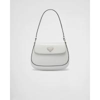 ราคา Prada Cleo brushed leather shoulder bag with flap (21228269339)