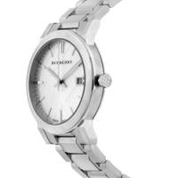 ราคา BURBERRY BU9000 BU9200 38mm 27mm Silver Dial Stainless Steel Watch (13038238756)