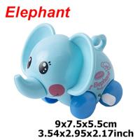 ราคา ของเล่นไขลานรูปการ์ตูนของเล่นกลไลนาฬิกาเด็กทำจากพลาสติกมีหลายสไตล์สุ่มเลือกสีเพนกวินช้างนกสัตว์ของขวัญของเล่นสำหรับเด็ก (21225862159)