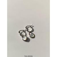 ราคา All Silver 925 hoo stores Heart Drop Hoop ต่างหูห่วงเงินแท้ ต่างหูหัวใจ ต่างหูเงินแท้ ต่างหูเงินแท้ 925 เครื่องประดับเงินแท้ ปลอดสารนิกเกิล ไม่แพ้ ไม่คัน (17555258719)