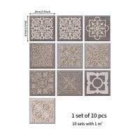 ราคา Dragonpad สติ๊กเกอร์ติดผนังห้องน้ำ 10X10ซม สติ๊กเกอร์ติดผนังห้องสติ๊กเกอร์ถอดได้สติ๊กเกอร์ติดผนังลายอิฐจำนวน10ชิ้นศิลปะบนผนังสำหรับห้องครัวห้องน้ำ (20342340656)