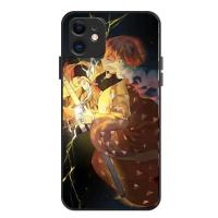 ราคา เคสโทรศัพท์สำหรับ IPhone 14 13 12 11 Pro Max XR 5 5 5S SE 6 6S 7 8 Plus 12 Mini เคสซิลิโคนนิ่มสีด้านป้องกัน Tanjiro บางเฉียบกันกระแทก (19766620169)