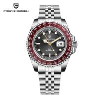 ราคา Pagani Design ต้นฉบับ 40MM GMT นาฬิกาผู้ชาย นาฬิกาออโตเมติก ญี่ปุ่น seiko NH34นาฬิกาวินเทจ 100M นาฬิกากันน้ำ นาฬิกาผู้ชาย automatic PD 1758 (18708659977)