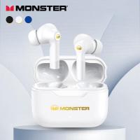 ราคา Original Monster XKT02ชุดหูฟังบลูทูธ TWS หูฟังไร้สายบลูทูธ Super Endurance HiFi หูฟัง5 1หูฟังชนิดใส่ในหูกีฬาชุดหูฟังสำหรับเล่นเกม (16533580829)