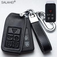 ราคา เคสกุญแจรถยนต์หนังใหม่สำหรับ Volvo S60 S80 S90 V90 XC40 XC60 XC70 XC90 S60L V40 V60อุปกรณ์เสริมรีโมทอัจฉริยะ (14335390993)