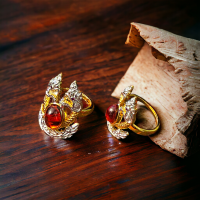 ราคา พญานาค แหวนพญานาค แหวนนาคเกี้ยว เสริมทรัพย์ มณีใต้น้ำ เสริมคู่ งานสวย ไม่แพง ค้าขายดีมีกำไร ชีวิตรุ่งโรจน์ ทรัพย์สินเงินทองมั่งมี (15198818047)