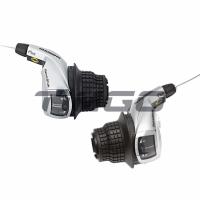 ราคา Shimano SL RS47 3 8จับหมุนจับบิดขยับดัชนี SIS Revoshift เงิน (20321437284)