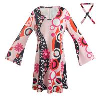 ราคา เครื่องแต่งกายแนว Boho แนววินเทจแนวดิสโก้ชุดเดรสฮิปปี้แนวฮาโลวีนสำหรับผู้หญิงยุค60S 70S (19924395732)