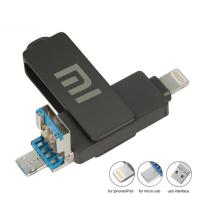 ราคา Xiaomi type cUSB flash drive 256GB 512GB 128GB 32GB 64GB suitable for USB OTG TYPE C three in one suitable for iOS external storage (20153656176)