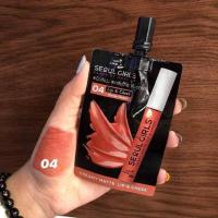 ราคา กล่อง 6 ซอง นามิ เมค อัพ โปร โซล เกิร์ล ครีมมี่ แมตต์ ลิป แอนด์ ชีค Nami Make Up Pro Seoul Girls Creamy Matte Lip Cheek (20552561390)