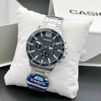 ราคา ใหม่ล่าสุด นาฬิกาคาสิโอ นาฬิกาข้อมือผ ช รุ่นใหม่หน้าปัดสีดำ เรียบหรู เลสหนารมดำ มีหลายสีหลายเเบบ นาฬิกากันน้ำเเถมฟรีกล่องกระดาษ (20146150792)