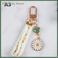 ราคา Blowing พวงกุญแจดอกไม้เกาหลี lanyard Ribbon Daisy จี้พวงกุญแจพวงกุญแจเสน่ห์กระเป๋า (20393578244)