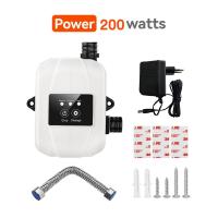ราคา ปั้มอัตโนมัติ ปั้มน้ำอัตโนมัติ 200W 24Vปั้มเพิ่มแรงดันน้ำ เพิ่มแรงดันน้ำ shower booster pump บูสเตอร์ปั๊มในครัวเรือน เครื่องทำ แรงดันน้ำปั๊มบูสเตอร์ปั๊มตัวเชื่อมต่อที่อยู่อาศัยสำหรับหัวฝักบัวอ่างล้างจ