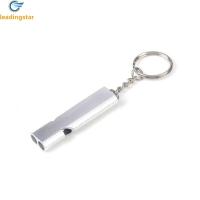 ราคา LeadingStar พวงกุญแจเครื่องมือกลางแจ้งนกหวีดฉุกเฉินอลูมิเนียมความถี่สองความถี่สำหรับจัดส่งที่รวดเร็ว cod (18479125797)