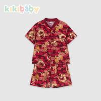 ราคา 90 130 พร้อมส่ง เสื้อคอจีน เสื้อตรุษจีน เสื้อสีแดงลายมังกร กี่เพ้าแดง สีแดง กระดุมด้านหน้า คอจีน KP020 (21287460769)