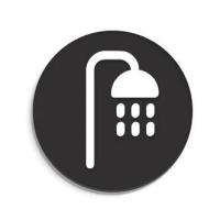 ราคา FudFudAR ฝุด ฝุด อะ ป้ายห้องน้ำ แบบที่ 53 ป้ายห้องอาบน้ำ Shower Room ป้ายห้องน้ำคนพิการ ป้ายห้องน้ำชาย ป้ายห้องน้ำหญิง อาบน้ำ อะคริลิค โมเดริ์น (15909717365)