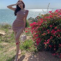 ราคา ชุดbodycon เซ็กซี่ชุดสีดำ plusขนาดชุด mini elegant dress แขนยาวชุด sheinชุด ผู้หญิงชุดราตรี ฤดูร้อนชุด retroชุด encantoชุด (20593782382)