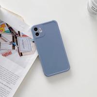 ราคา เคสมือถือ TPU สีพื้น เคสพาสเทล สำหรับ iPhone 11 12 iPhone 8plus 7plus 8 7 6 6s Plus XR SE 2020 12 12pro 12promax 026 (12333653643)