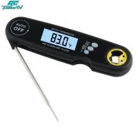 ราคา เครื่องวัดอุณหภูมิเนื้อกันน้ำแบบพับอาหารดิจิตอลเทอร์โมมิเตอร์สำหรับห้องครัวตะแกรงย่างบาร์บีคิวทำอาหารกลางแจ้ง (21210464977)