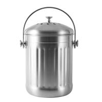 ราคา Compost Bin Peel Bucket for Home Kitchen Odorless Compost Bucket for Kitchen Food Waste with Handle and 2 Charcoal Filters 5 Liters Easy to Clean (12764548626)