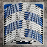 ราคา 16PCS 12 13 14 17 18 รถจักรยานยนต์ล้อยางสติกเกอร์สะท้อนแสงแถบ Decasl Motorbike Racing Hub เทป Universal สำหรับ Honda PCX 150 160 FORZA CB CBR160R REPSOL HRC NS125LA (16742238727)
