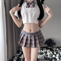 ราคา แฟนสาว ชุดนอน ชุดนักเรียน ชุดjk กระโปรงพลีทร้อน ชุดคอสเพลย์ (19675614924)
