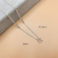 ราคา สร้อยคอเงินแท้925 สร้อยคอลาย เรท เงินแท้92 5 พร้อมใบรับประกันและถุงกำมะหยี่ (19515305455)