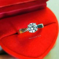 ราคา แหวนเพชร 0116 รุ่นเคลือบทองหนาพิเศษ แหวนทองไมครอน แหวนทองสวย แหวนประดับพลอย แหวนใส่ออกงาน แหวนทองไมครอน (7429183691)