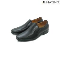 ราคา MATINO SHOES รองเท้าหนังชาย รุ่น MC B 5535M BLACK TAN (7191492502)