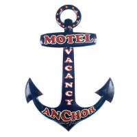 ราคา ป้ายสังกะสีวินเทจ Motel Anchor (325915337)
