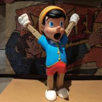 ราคา mand kaws Pinocchio doll limited edition hand model toy trendy peripheral OriginalFake (21125365207)