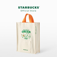 ราคา Starbucks LINE FRIENDS Loves Our Green Tote Bag กระเป๋าผ้าสตาร์บัคส์ A9001478 (20910216882)