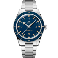 ราคา จัดส่งในประเทศไทย นาฬิกาข้อมือผู้ชาย OMG Swiss Business Automatic Hour Steel Band Black Blue 41mm (21191745861)