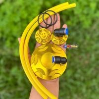 ราคา ฝาครอบวาล์วแต่ง เจาะ ฝาวาวWAVE100 110เก่า 2 วาล์วครบชุดพร้อมข้อต่อฟิตติ้ง ซิล สายน้ำมัน สำหรับWave100 W110เก่า ฝาวาวเวฟ100 (20925106760)