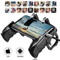 ราคา การจัดส่งในประเทศไทย K21 Gamepad ใหม่ล่าสุด จับถนัดมือ ด้ามจับพร้อมปุมยิง PUBG Free Fire จอยเกม จอยเกมส์ จอยเกมส์มือถือ จอยเกมส์ Controller Mobile Joystick จอยถือด้ามจับเล่นเกม (17036651576)