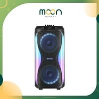 ราคา Aiwa ลำโพง PSP 808A Party Bluetooth Speaker Black Moon Market Mall (20946931894)