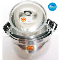 ราคา S T V หม้อ 2 หู หม้อสองหู หม้อข้าว หม้อแกง หม้ออลูมิเนียม หม้อลาว หม้อนึ่งข้าวเหนียว ตราคอม้า (17288598443)