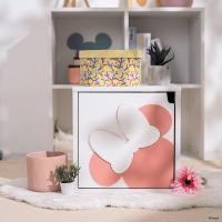 ราคา SB Design Square KONCEPT FURNITURE กล่องอเนกประสงค์ Disney รุ่น MINNIE สีขาว 35 x 30 x 35 ซม ของขวัญปีใหม่ (17794450373)