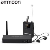 ราคา TAKSTAR ระบบตรวจสอบแบบไร้สาย WPM 300พร้อมหูฟังชนิดใส่ในหู UHF เครื่องรับส่งสัญญาณเสียง Bodypack ช่วงการส่ง164FT จอแสดงผลดิจิตอล LED สำหรับสตูดิโอบนเวที (16603212119)