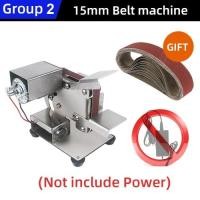 ราคา เครื่องขัดกระดาษทรายไฟฟ้าขนาดเล็กแบบทำมือเครื่องขัดส้นเท้าขัดสายพานกระดาษทรายแบบพกพาเครื่องขัดขอบเข็มขัด (21171207414)