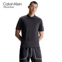 ราคา CALVIN KLEIN เสื้อโปโลผู้ชาย CK Performance ทรง Regular รุ่น 4MF3K140 001 สีดำ (20887643121)