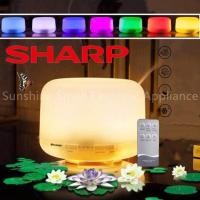ราคา Sharp เครื่องพ่น aroma เครื่องพ่นไอน้ำ humidifier เครื่องพ่นไอน้ำอโรม่า Aroma Diffuser ควันเยอะ เครื่องเพิ่มความชื้น สปาในบ้าน หอมสดชื่น เกรดขึ้นห้าง500ml เครื่องฟอกอากาศ air purifier เครื่องพ้นไอนำ เ
