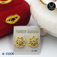 ราคา ต่างหูเพชรซีก ต่างหูชุดไทย ต่างหูไทยโบราณ ทองไมครอน ทองชุบ ทองโคลนนิ่ง (16442633073)