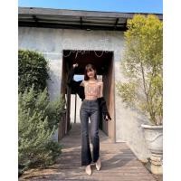 ราคา กางเกงยีนส์ขาม้าทูโทนผ้ายืดขายดีป้ายOops Jeans (13678548111)