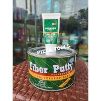 ราคา สีโป้วไฟเบอร์ PIan 1 กิโล สีโป้วไฟเบอร์ โป๊วไฟเบอร์ โป้วเกาะเหล็ก พร้อมน้ำยา (20681366951)