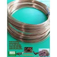 ราคา ลวดทองเหลือง ทำครืน ลวดทองเหลืองแบ่งขายทำตัวเอส นกกวัก ไก่ป่า อีลุ้ม พังพอน นกเป็ดแดง พร้อมส่งมีเก็บปลายทาง (7669775632)