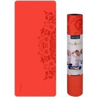 ราคา เสื่อโยคะ Yoga mat เสื่อโยคะ เสื่อโยคะกันลื่น TPE หนา 6 มิล ขนาด 183x61 cm สีทูโทน คุณภาพสูง แถมสายรัดเสื่อ (18905981723)